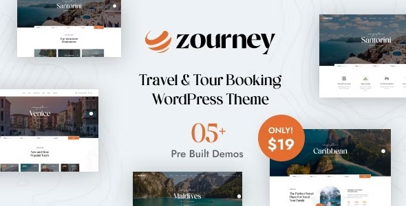 Zourney v1.1.6 Nulled – Travel Tour Booking WordPress Theme Free Download