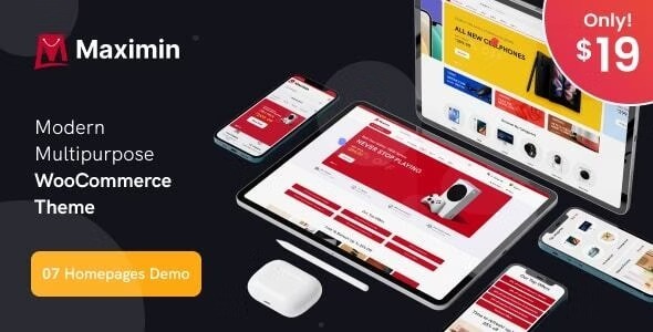 Maximin Nulled Modern Multipurpose WooCommerce Theme Free Download