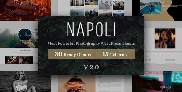 Napoli Nulled Photography WordPress Free Download