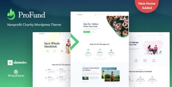 ProFund Nulled Charity Theme Free Download