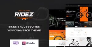 Ridez Nulled Bike Shop Elementor WordPress Theme Free Download
