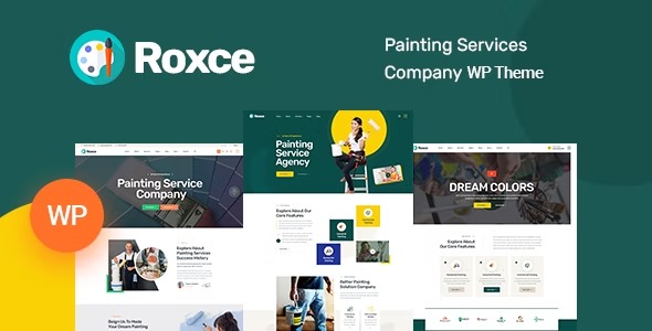 Roxce v1.1.1 Nulled – Painting Services WordPress Theme + RTL Free Download
