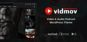 VidMov Nulled Video WordPress Theme Free Download