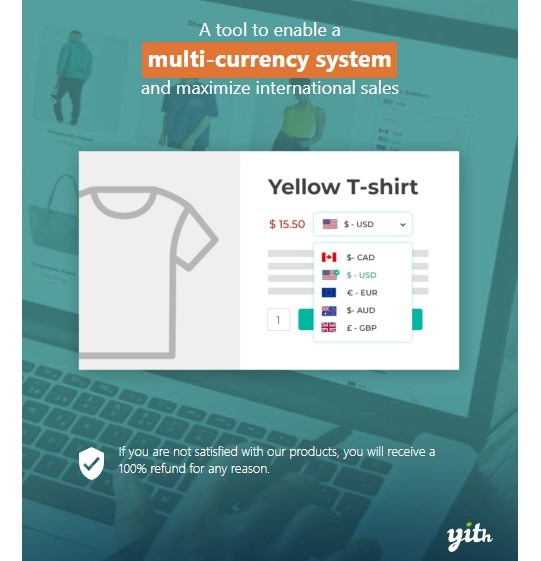 YITH Multi Currency Switcher for WooCommerce Nulled Free Download