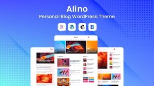 Alino WordPress blog theme Nulled