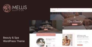 Mellis Nulled Beauty & Spa WordPress Theme Free Download
