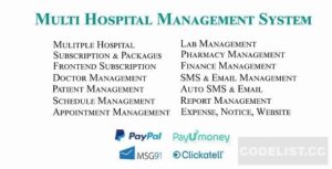 Multi Hospital Nulled Hospital Management System (Saas App) Free Download