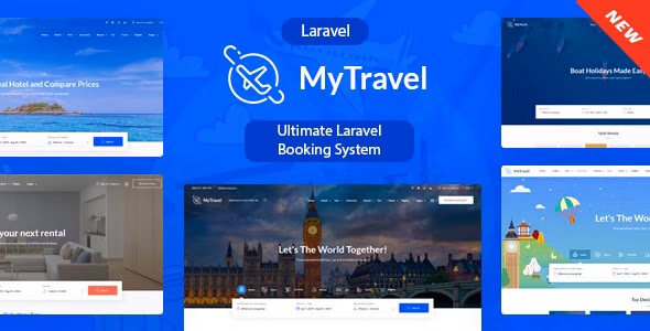 MyTravel Nulled v1.4.1 Ultimate Laravel Booking System Free Download
