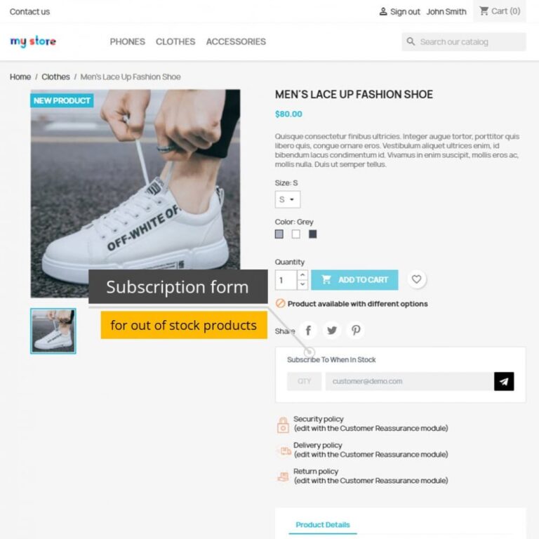 Out of Stock Subscription Back in Stock Notification Nulled