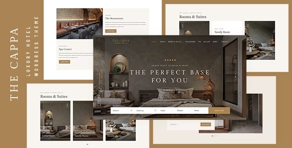THE CAPPA v1.1 Nulled – Luxury Hotel WordPress Theme Free Download