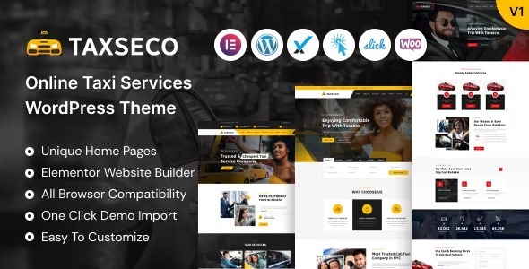 Taxseco v1.0.1 Nulled - Online Taxi Service WordPress Theme Free Download 1 Taxseco Nulled Online Taxi Service WordPress Theme Free Download