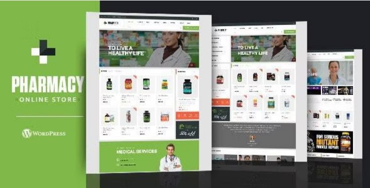 Pharmacy Nulled v.5.1.1 WooCommerce WordPress Responsive Theme Free Download