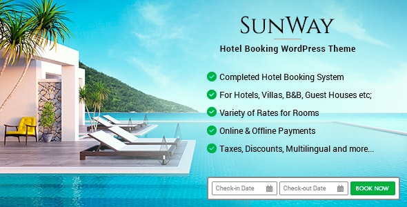 free download Sunway - Hotel Booking WordPress Theme nulled