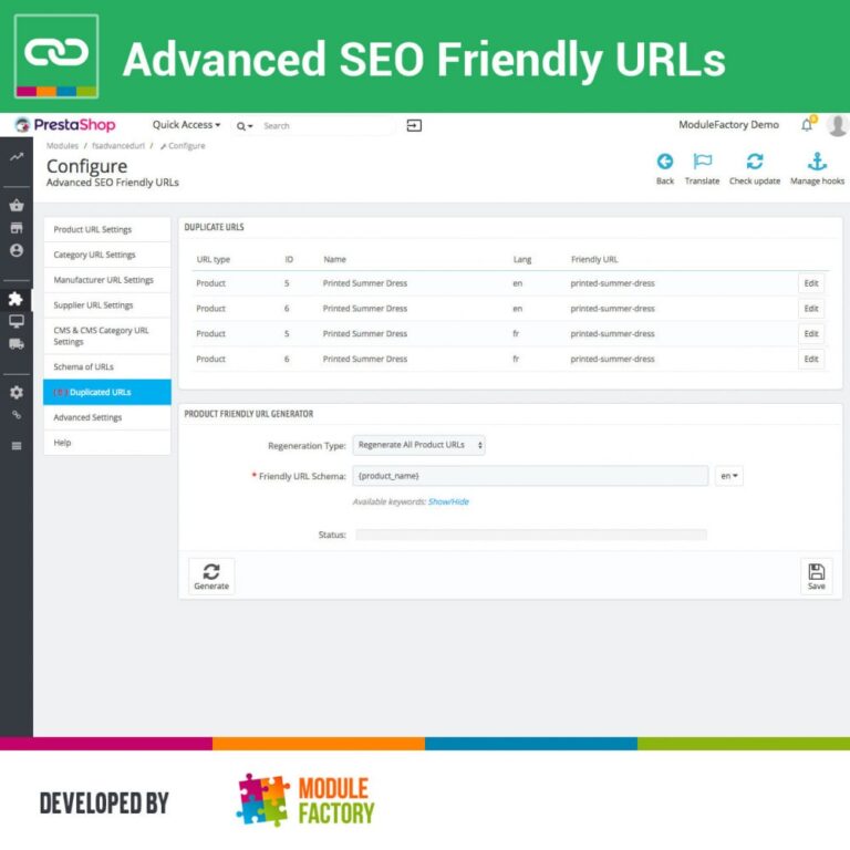 Advanced SEO Friendly URLs v2.3.3 Nulled – Remove ID & Pretty URL Free Download