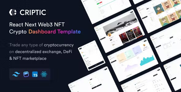 Criptic v1.5.1 Nulled – React Next Web3 NFT Crypto Dashboard Free Download