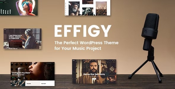 Effigy v1.0.6 Nulled A Clean and Professional Music WordPress Theme Free Download