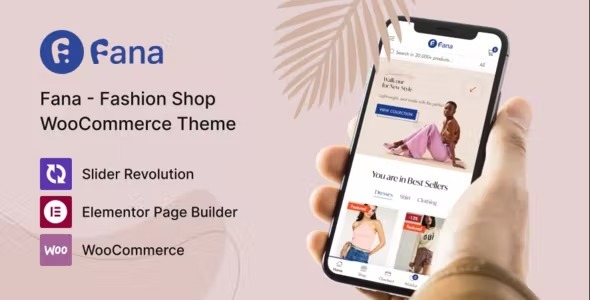 Fana v1.0.4 Nulled – Fashion Shop WordPress Theme Free Download