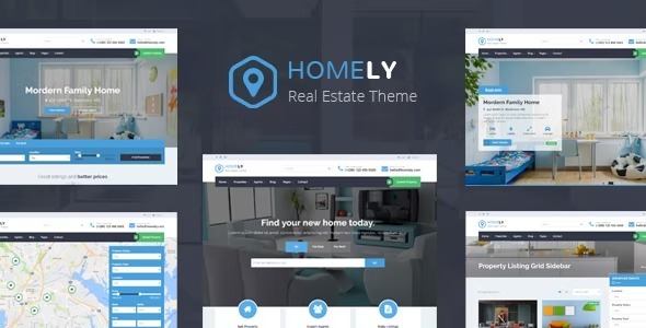 Homely v2.4 Nulled Real Estate WordPress Theme Free Download