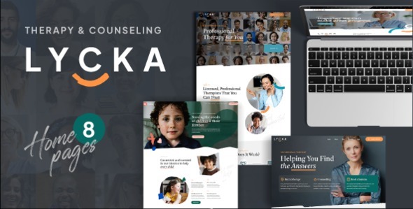 Lycka v1.0.4 Nulled WordPress Theme for Therapy & Counseling Free Download