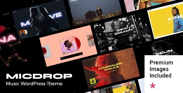 Micdrop Music WordPress Theme Nulled Free Download