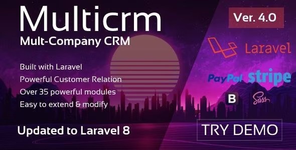 Multicrm v4.1 Nulled – Multipurpose Laravel CRM Free Download