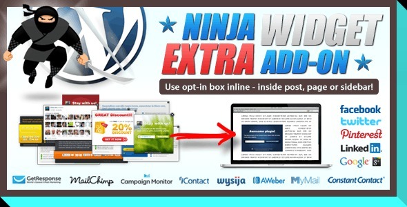 Ninja Widget Extra Add-on Nulled v1.4 Free Download