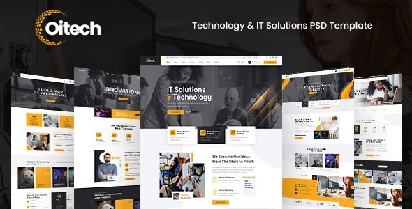 Oitech Nulled Technology IT Solutions Free Download