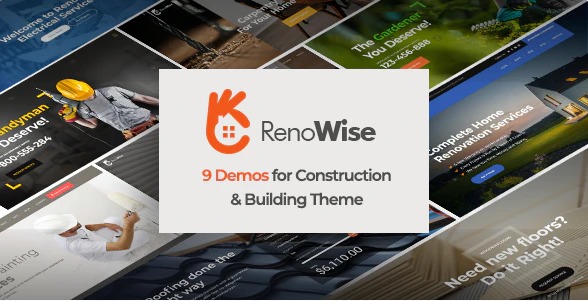 RenoWise v1.1.4 Nulled Construction & Building Theme Free Download