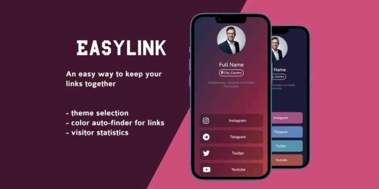 EasyLink Nulled Social Media Links Color Guesser Free Download