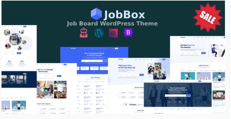 JobBox Nulled Job Board Recruitment Agency WordPress Theme Free Download