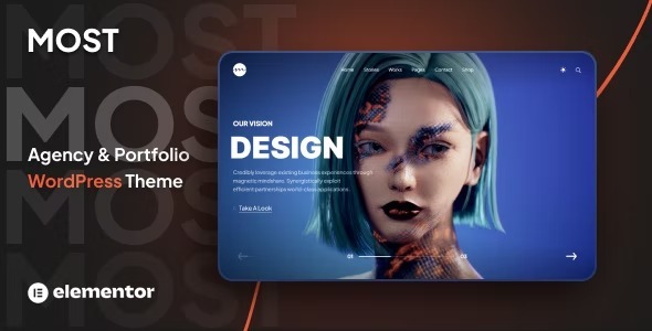 Most Nulled Creative Agency and Portfolio Theme Free Download