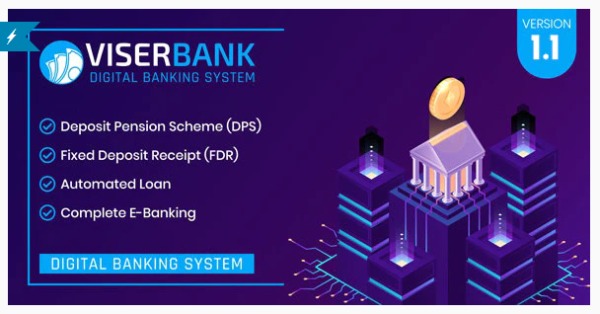 ViserBank Nulled Digital Banking System Free Download