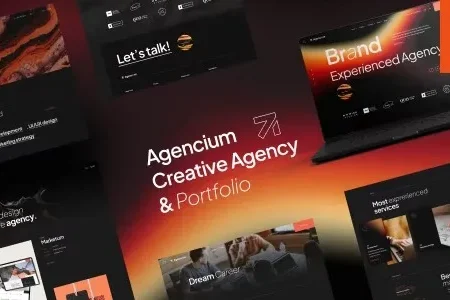 Agencium Creative Agency Portfolio WordPress Theme