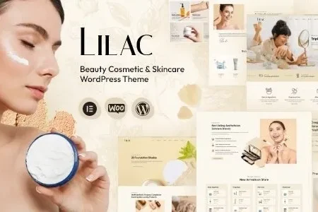 Lilac Beauty Cosmetics Shop Theme